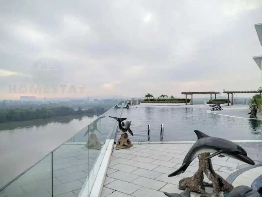 Apartment 5Min Mid Valley Southkey 10Min Ksl Ciq River View Johor Bahru Malaysia